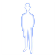 man in top hat gentleman