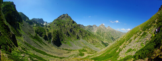 Mountain ,Nature and House  Barhal,Artvin, Turkey