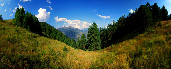 Mountain ,Nature and House  Barhal,Artvin, Turkey