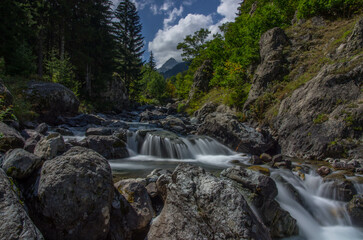 Mountain ,Nature and House  Barhal,Artvin, Turkey