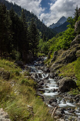 Mountain ,Nature and House  Barhal,Artvin, Turkey