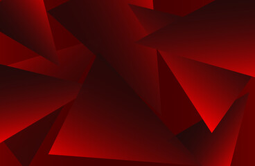Fototapeta premium Clean lines red abstract background