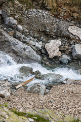 Torrent de Muande Bellone dans le Cirque du Gioberney