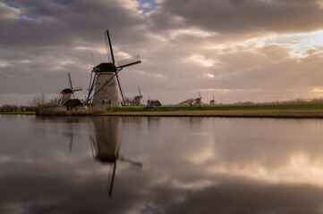 Les moulins de Kinderdijk