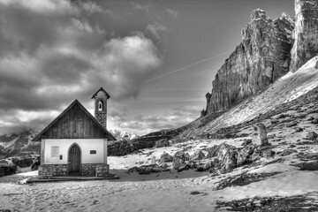 church in the mountains