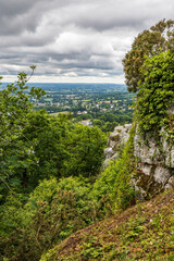 Point de vue sur le bocage normand depuis la Petite Chapelle Saint-Michel à Mortain