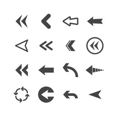 Arrow set collection. Arrows vector set icons.