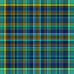 Seamless checkered pattern with colorful cells, vector eps 10