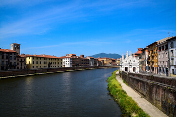 Naklejka na ściany i meble Gran Canal de Pisa