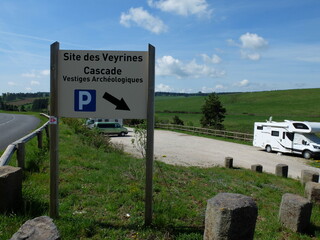 Cascades des Veyrines (cantal)