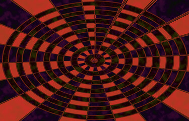 Abstract Contemporary Futuristic Digital Art Design