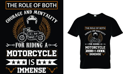 Motorcycle T shirt design...