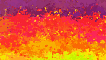 A Lovely Background with a Crystalized Abstract Landscape Scene