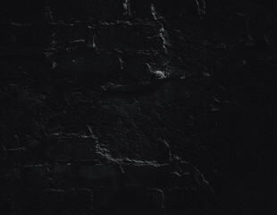 Obraz na płótnie Canvas Dark brick. Black texture. Stone background. Dark marble. Rock texture. Rock surface with cracks. Rock pile. Paint spots wall. Grunge Rough structure. Abstract texture.