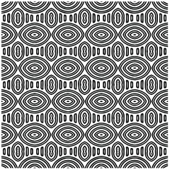 Abstract background with black and white pattern. Unique geometric vector swatch. Perfect for site backdrop, wrapping paper, wallpaper, textile and surface design. 