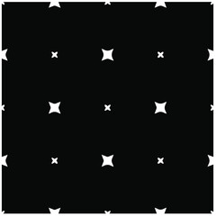 Abstract background with black and white pattern. Unique geometric vector swatch. Perfect for site backdrop, wrapping paper, wallpaper, textile and surface design. 