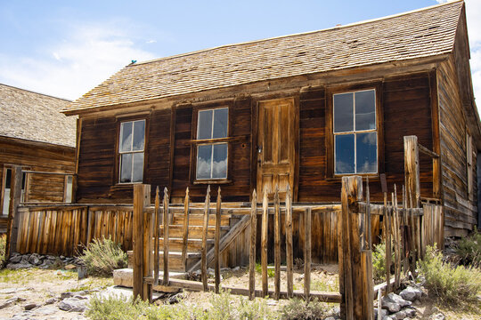 Old wooden house in western town