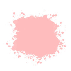 Pink abstract splatter background