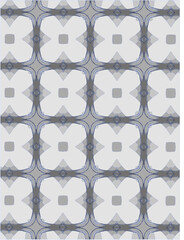 Mosaic tiles seamless vector design.. Curtain and upholstery fabric pattern. Surface print 