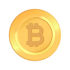 Flat design vector bitcoin icons, signs of modern cryptocurrancy isolated on white background