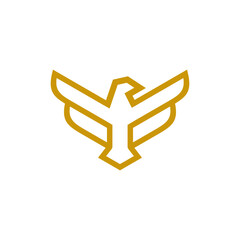 eagle logo design vector sign