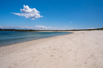 st martins beach Isles of Scilly cornwall england uk 