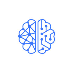 Brain Tech Logo Design 
