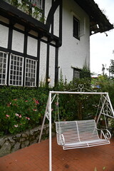 An Old English Smoke House in Cameron Highlands, Malaysia