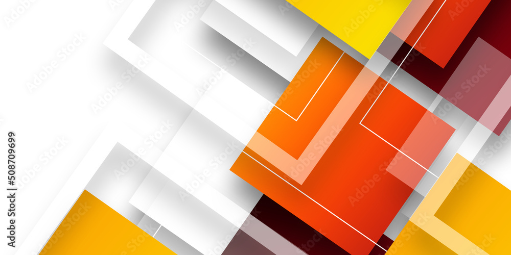 Poster abstract background with colorful squares