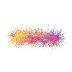 line spike graphic explosion