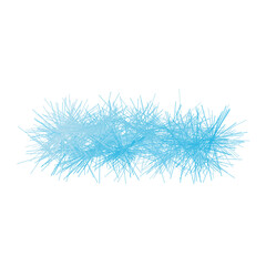 line spike graphic icy