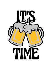 It’s Bier Time Krüge 