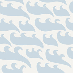 Seamless wave pattern. Print for textile, covers, surface. For fashion fabric.