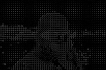 Abstract background. Monochrome texture. Black and white lines on background.