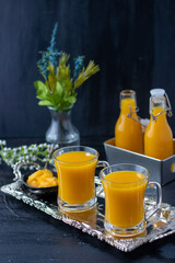 Still life with Mango Juice 