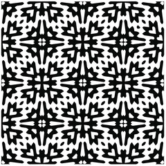 Abstract background with black and white pattern. Unique geometric vector swatch. Perfect for site backdrop, wrapping paper, wallpaper, textile and surface design. 