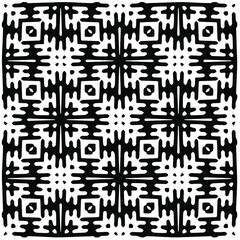 Abstract background with black and white pattern. Unique geometric vector swatch. Perfect for site backdrop, wrapping paper, wallpaper, textile and surface design. 