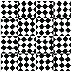 Abstract background with black and white pattern. Unique geometric vector swatch. Perfect for site backdrop, wrapping paper, wallpaper, textile and surface design. 