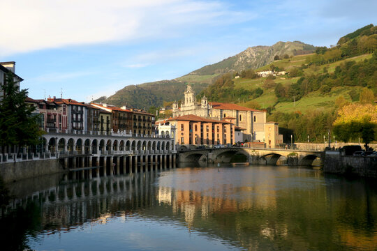 VIew of Tolosa in the Basque Country, Spain