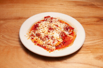 Baked Italian Manicotti