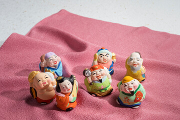 【新春イメージ】七福神人形