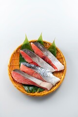 新鮮で美味しい鮭の切り身