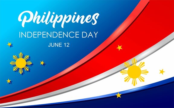 Vector illustration of a Banner for Philippines Independence Day.