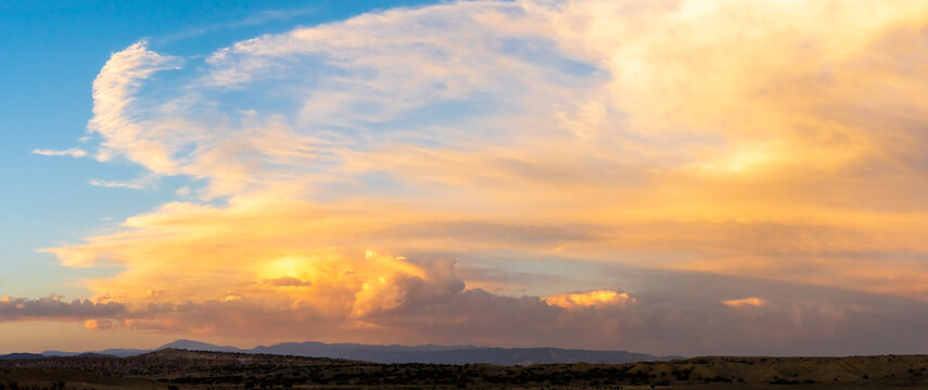 Sunset Over Jemez Mountains 3