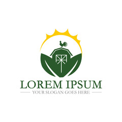 farm logo , agriculture logo vector