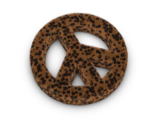Fur peace symbol