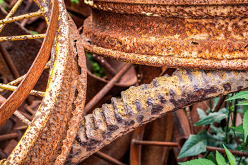 Rusted wheels