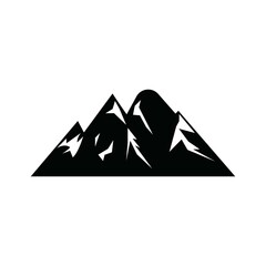 Mountain icon Logo Template Vector illustration design