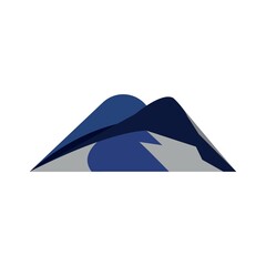 Mountain icon Logo Template Vector illustration design