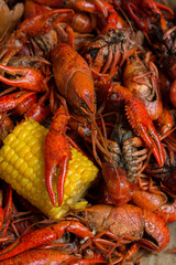 Spicy Louisiana Boiled Crawfish